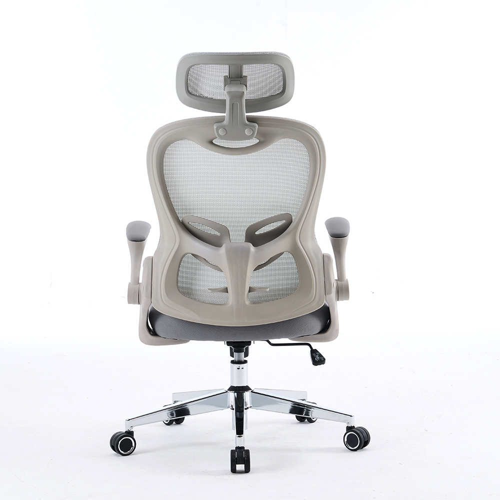 (V) CXL Nigrum / White Ergonomic Mesh Office Cathedra, High Back Computer Cathedra