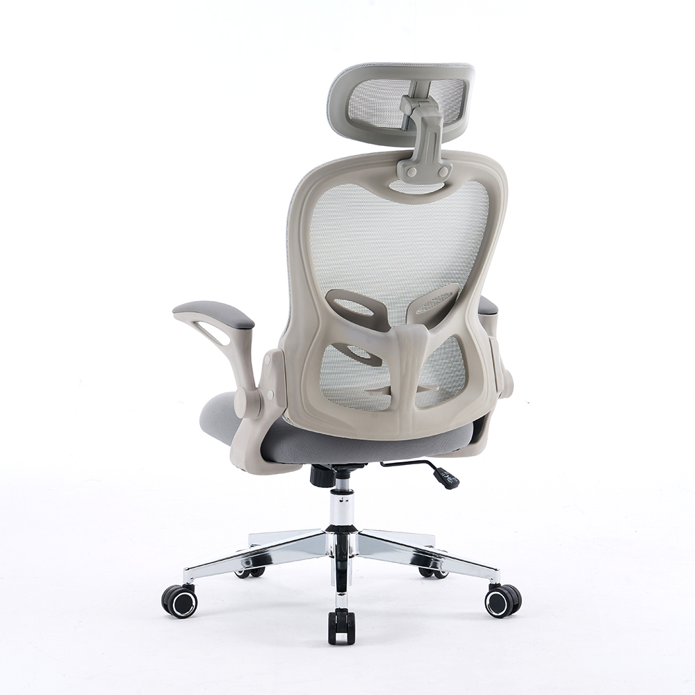 (V) CXL Nigrum / White Ergonomic Mesh Office Cathedra, High Back Computer Cathedra