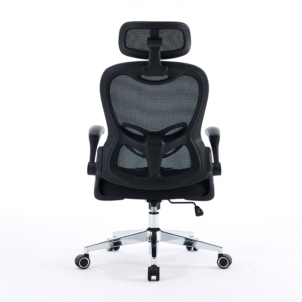 (V) CXL Nigrum / White Ergonomic Mesh Office Cathedra, High Back Computer Cathedra