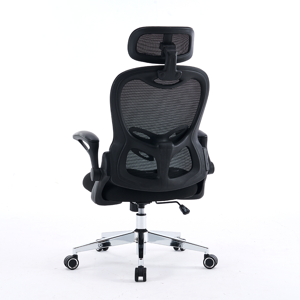 (V) CXL Nigrum / White Ergonomic Mesh Office Cathedra, High Back Computer Cathedra